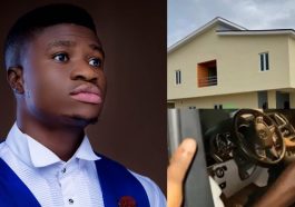 Comedian, Zics aloma acquires his first house weeks after buying a Benz