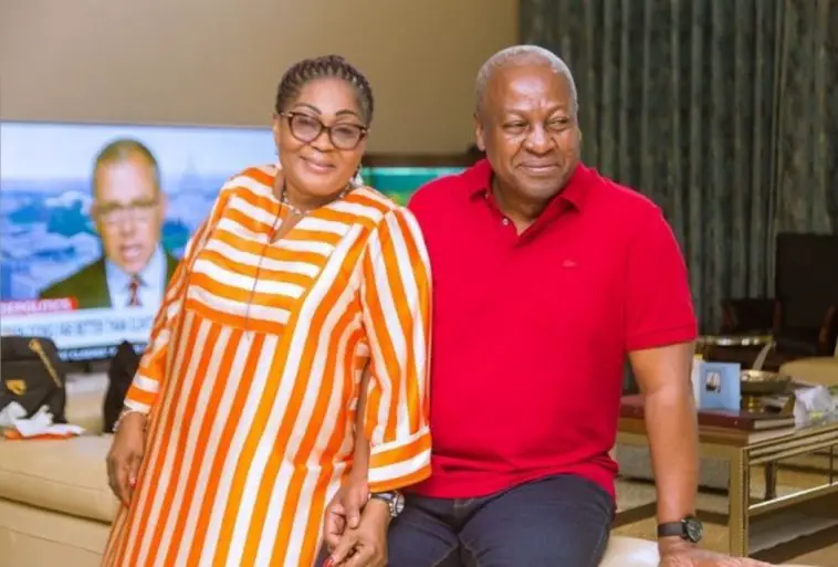My Wife Is Not Interested In Any Salary – Mahama Tells Gov’t