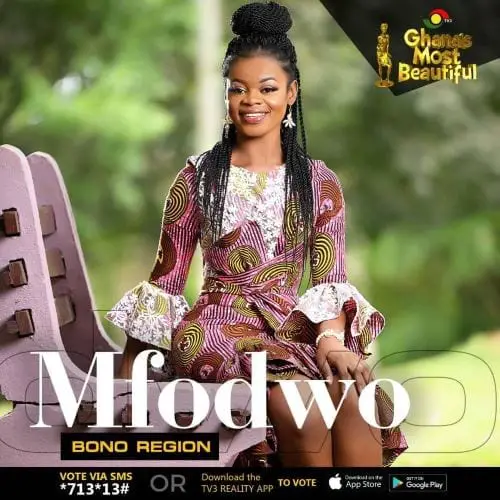 Meet the 16 gorgeous finalists for the 2021 Ghana's Most Beautiful Pageant (photos) 2 Eva Afia Mfodwo