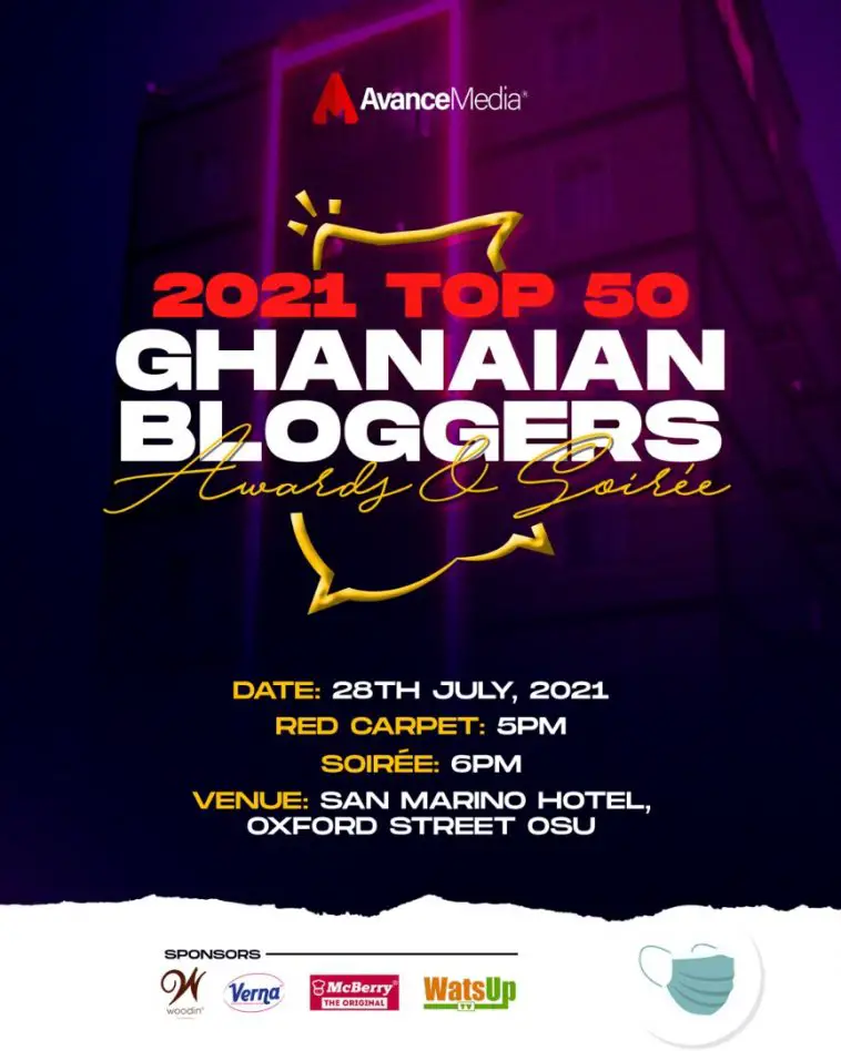 2021 Top 50 Ghanaian Bloggers