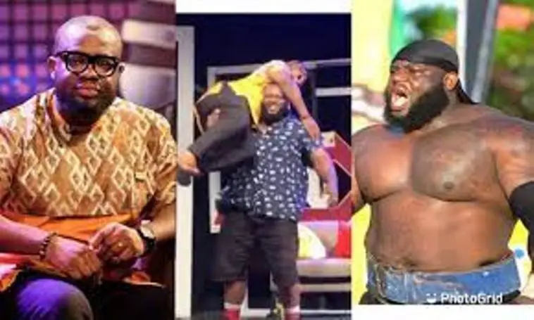 Giovani Caleb screams and begs for help as Shaka Zulu carries him