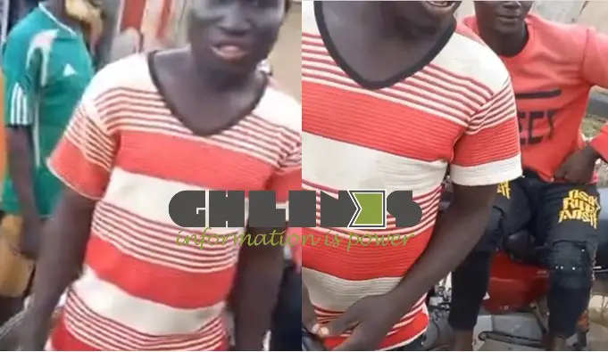 Okada rider cries out after his manhood was allegedly stolen by a passenger he carried (Video)