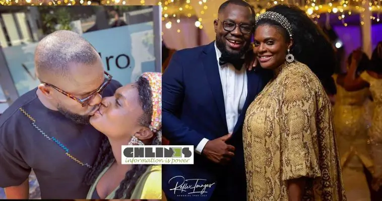 Belinda Boadu Adjomah, the beautiful wife of Giovani Caleb