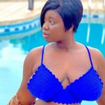 Police Woman Ama Serwaa shows off Bikini Bod in a Hot Crochet Swimsuit