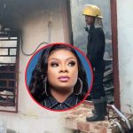 Beverly Afaglo Fight in tears as fire burns down everything in her house (VIDEO)
