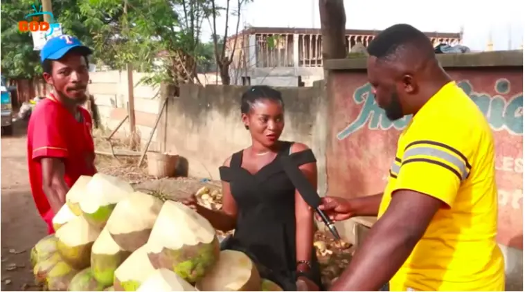 I Help My Man Sell Coconut But Many Say People I'm Too Beautiful For That - Ghanaian Lady Reveals