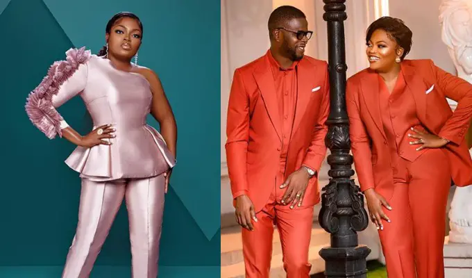 Funke Akindele and JJC Skillz celebrate 5th wedding anniversary