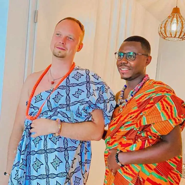 Ghanaian Man Gets Married To His UK Gay Partner [Photos]