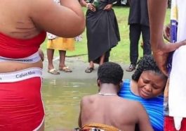 Couple Gets Stuck While Making Love In Lake Bosomtwi [Video]