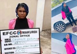 Lady arrested by EFCC shortly after flaunting lavish lifestyle online, jailed for internet fraud
