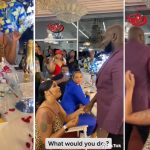 Man walks away with another lady after his girlfriend proposed to him (Video)