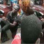 Lady frowns and refuses to accept her boyfriend’s public proposal despite pleas from the crowd (Video)