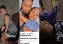 Nigerian girls rejoice, break into celebratory dance as Omah Lay parts ways with his girlfriend over alleged infidelity (Video)