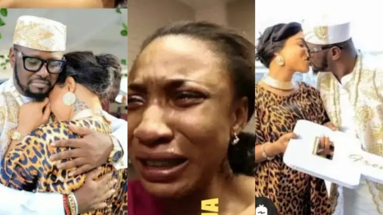 Audio Of Tonto Dikeh Weeping And Begging Her Immediate Ex-Man Leaks