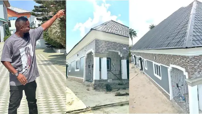 Comedian, SirBalo builds 8-bedroom house for his mum (Photos)