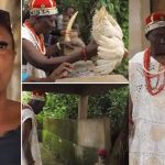 Prayer warrior who dumped Christianity to marry a native doctor celebrates her new life (Video)