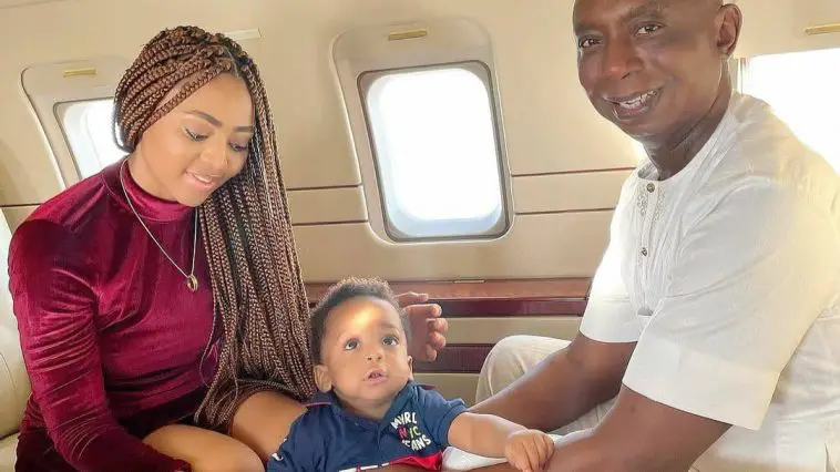 ‘Why I Am Currently On Vacation With Only My Younger Wife, Regina Daniels’ Billionaire Nwoko Spills