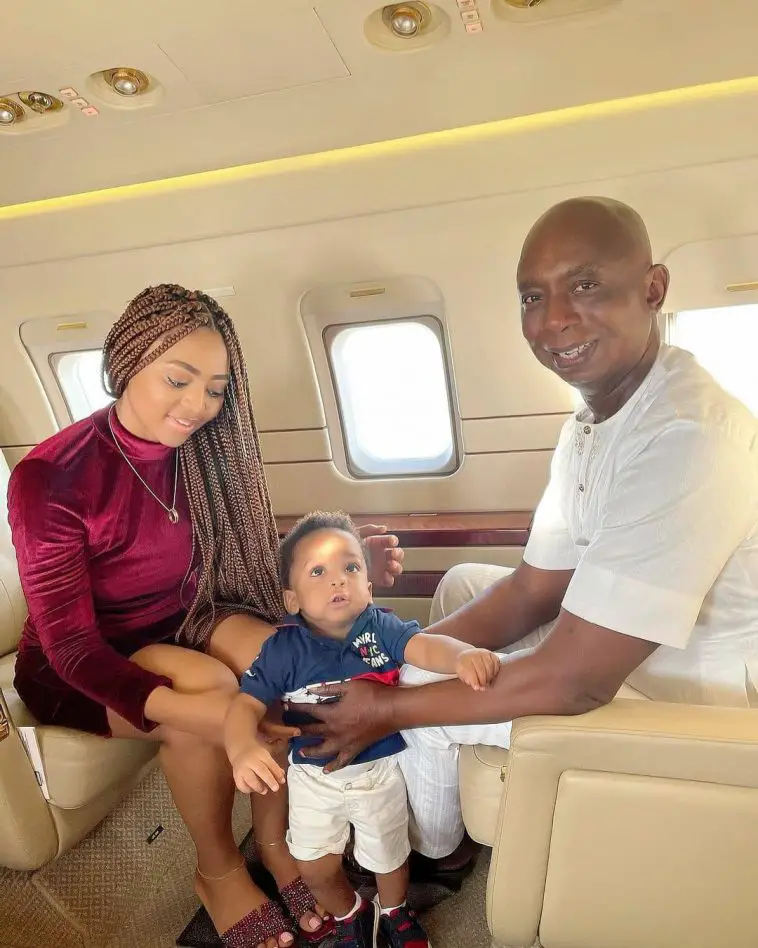 ‘Why I Am Currently On Vacation With Only My Younger Wife, Regina Daniels’ Billionaire Nwoko Spills