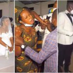Angry wife storms husbands wedding with children, disrupts ceremony [video]