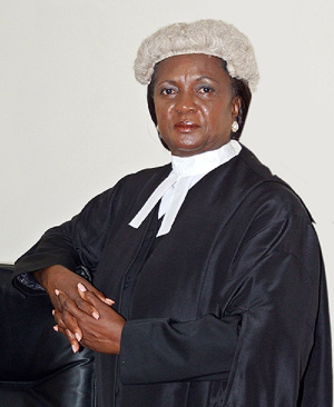 List of all chief justices in Ghana since independence 10 Georgina Theodora Wood