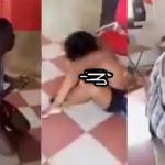 Ghanaian Pastor Caught On Camera Having Sleeping With Married Woman In Church [18+ Video]