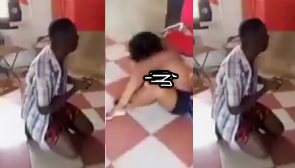 Ghanaian Pastor Caught On Camera Having Sleeping With Married Woman In Church [18+ Video]