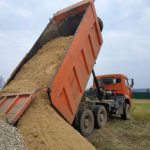 How a truck offloaded sand onto a toddler at Bawjiase