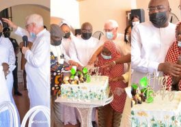 Bawumia marks 58th birthday Celebration with his cured leper friends