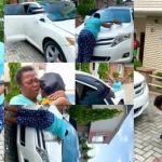 Emotional moment skit-maker, Amarachi surprised her mum with a brand new Toyota Venza (Video)