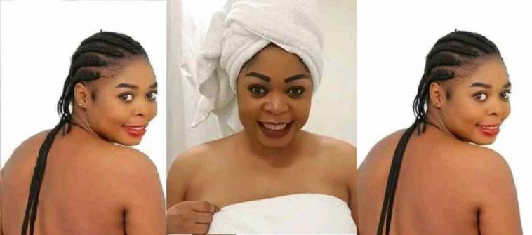 Joyce Dzidzor Mensah goes gaga, parades her raw goodies on facebook live [video]