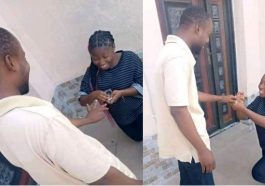 I can’t afford to lose you – Female student proposes to her boyfriend