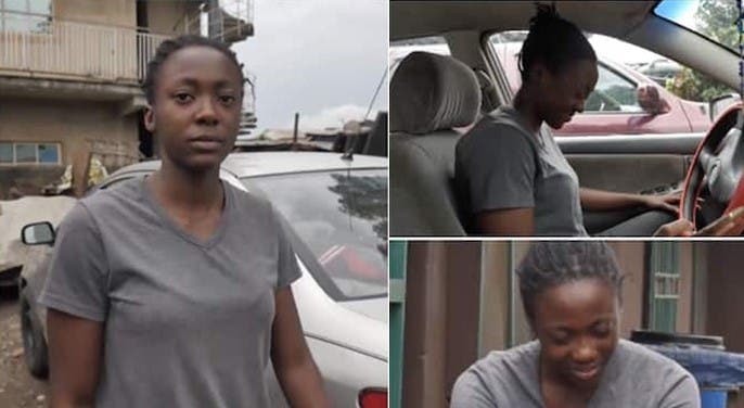 Lucia Osamo: 22-year-old female taxi driver opens up on why she took to driving