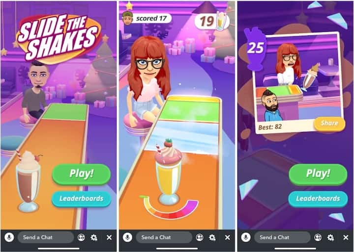 List of fun Games On Snapchat and How to Play by yourself and friends 8 Slide The Shakes