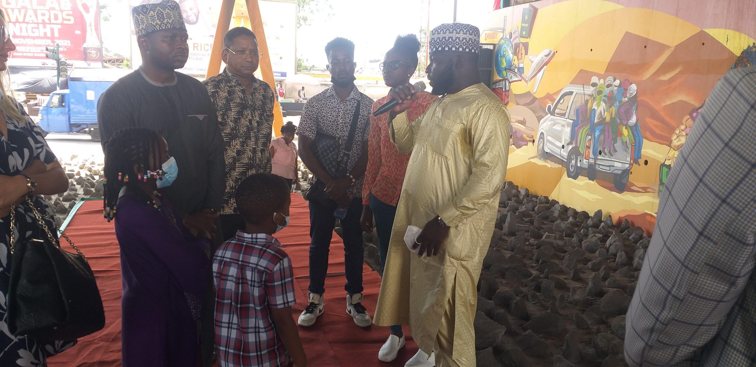 Ghana Graffiti & UNESCO Team Up To Raise Awareness About Irregular Migration Through Art 3 20211104 104004 scaled