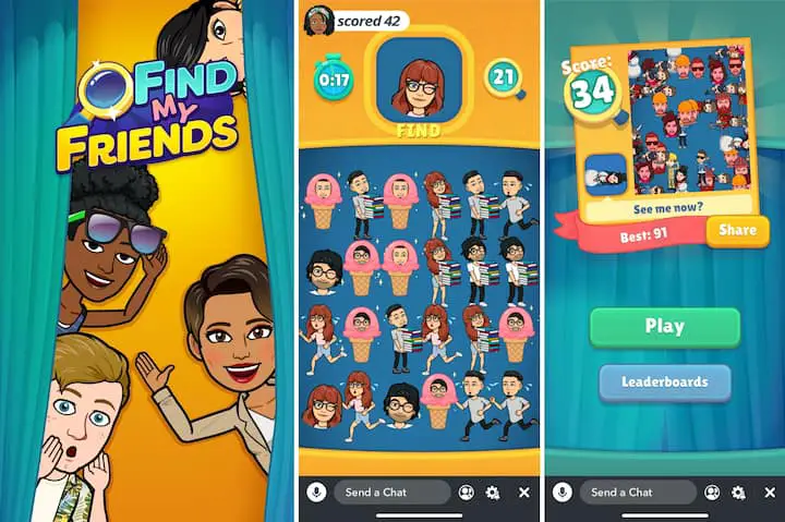 List of fun Games On Snapchat and How to Play by yourself and friends 7 Find My Friends