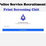 Ghana Police Service Screening