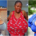 Lady causes massive stir on Social Media with her gangantuan milkshakes [Watch]