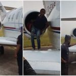 Boy who desperately wants to relocate abroad caught hidden inside aeroplane’s engine