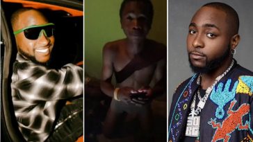 Die-hard fan punished for allegedly stealing his mom’s phone to transfer N1million to Davido (Video)
