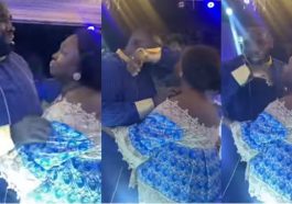 Emotional moment groom and his mum cry during mother-son dance at his wedding (Video)