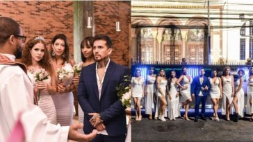 Arthur O Urso: Man makes record by marrying 9 women at the same time