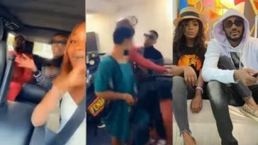 Tubaba and Annie spotted hanging out together after settling marital squabble (Video)