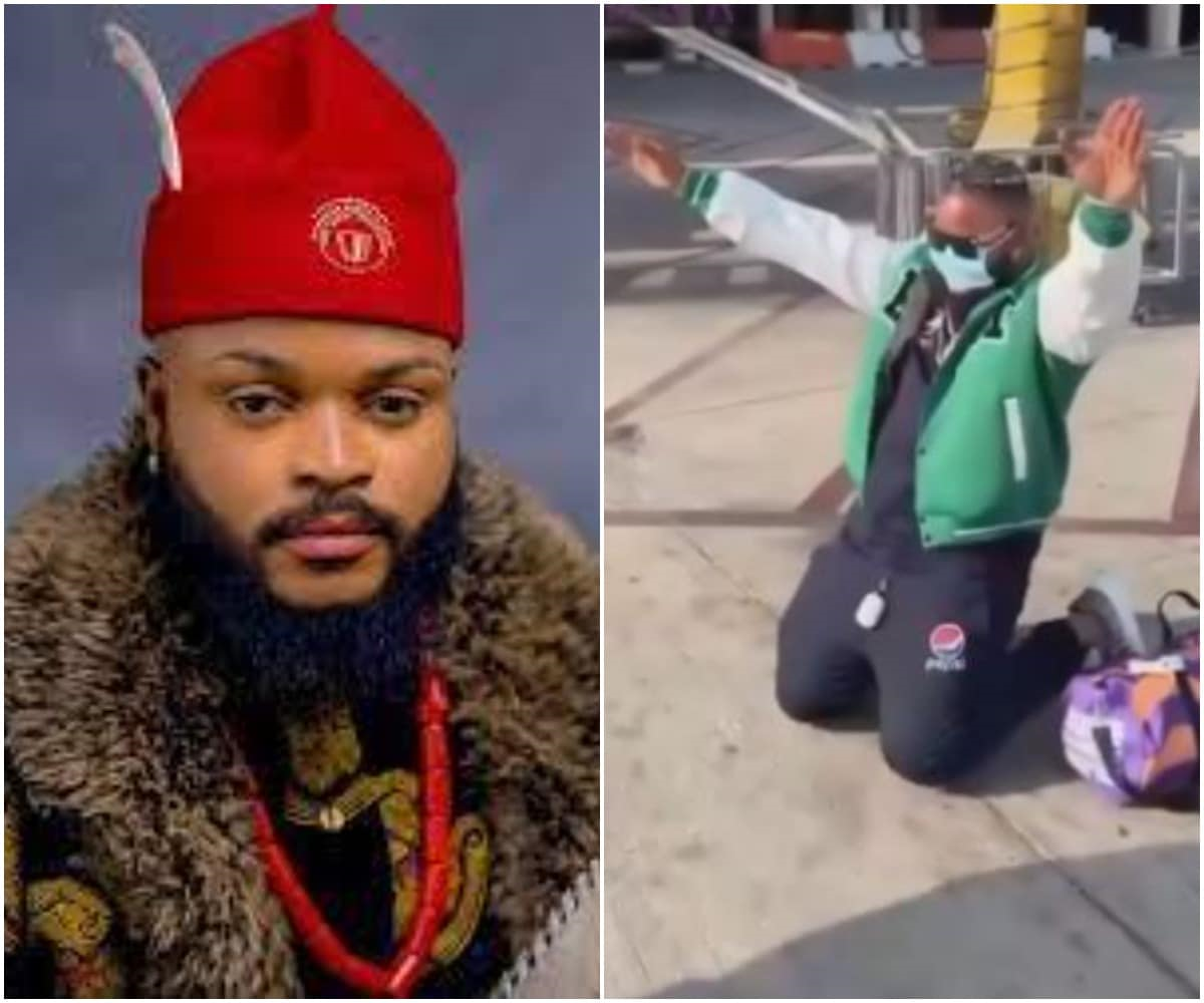 Whitemoney Goes Down On His Knees In Dubai Airport After First Trip