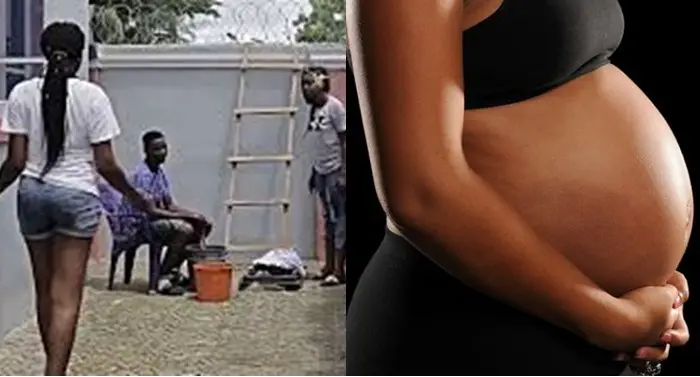 Woman furious as houseboy impregnates her daughter two months after she brought him from village