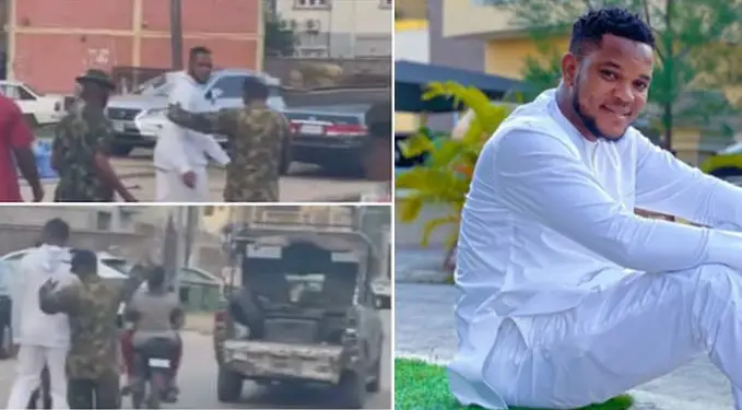 Popular skit-maker, ZFancy whisked away by military officers for allegedly pranking someone (Video)