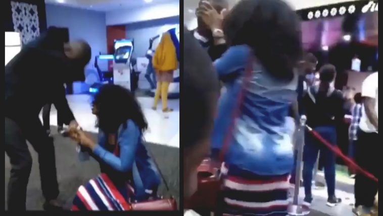 Lady slaps boyfriend for rejecting her marriage proposal after 6 years of dating