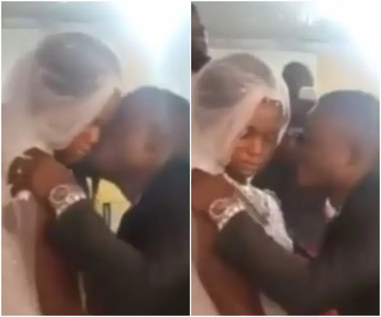 Bride Refuses To Kiss Her Groom During Their Wedding