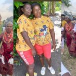 Photos & videos from the wedding ceremony of man who married his 2 pregnant brides