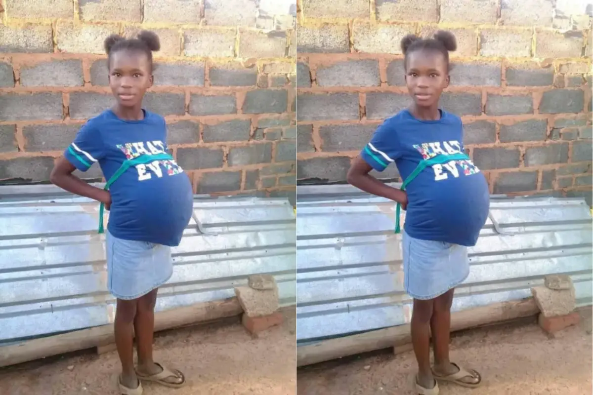 Photo Of 10YearOld Girl Heavily Pregnant Causes A Stir On Social