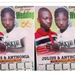 Arrest Both Parents’ – Outrage As 11-Year Old Boy And His Girlfriend Announce ‘Save The Date’ With Pre-Wedding Photos